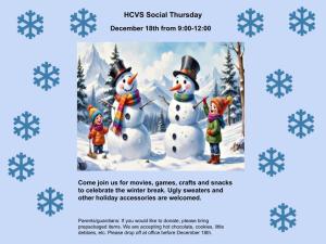 HCVS Winter Social